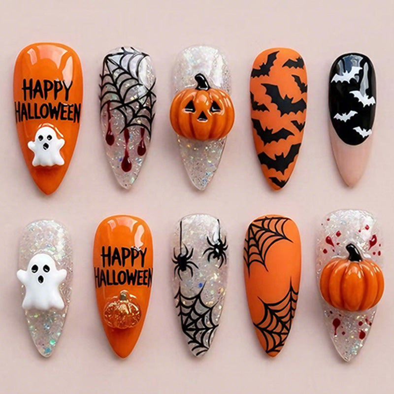 Artificial nail set with Halloween motifs Stornfield 1787560980