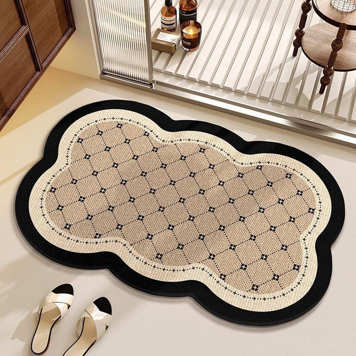 Decorative Cloud-Shaped Area Rug