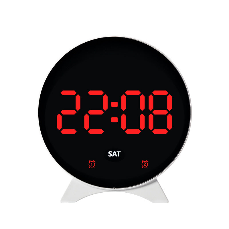 Digital alarm clock with large LED display and adjustable light sensor Stornfield