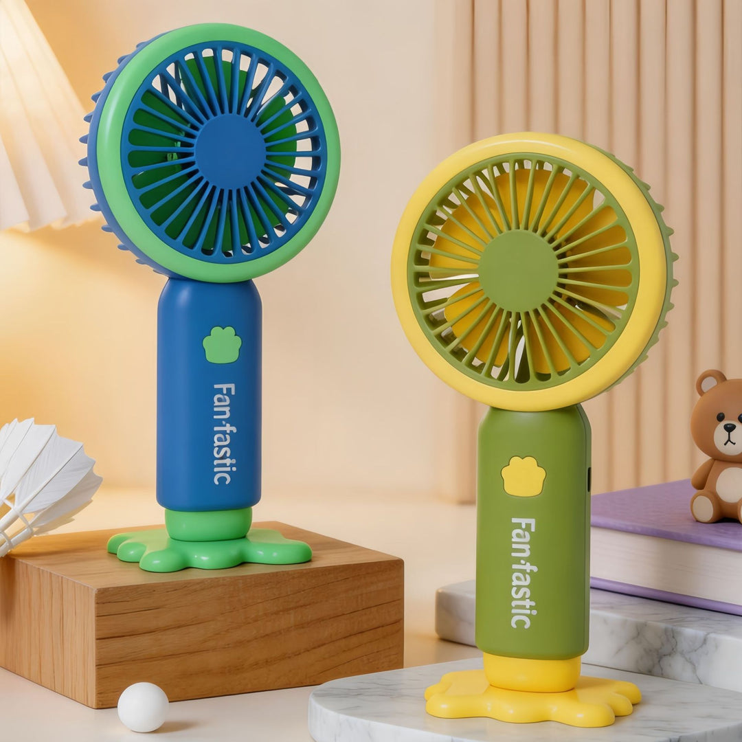Women's portable handheld fan with splashy animal design Stornfield