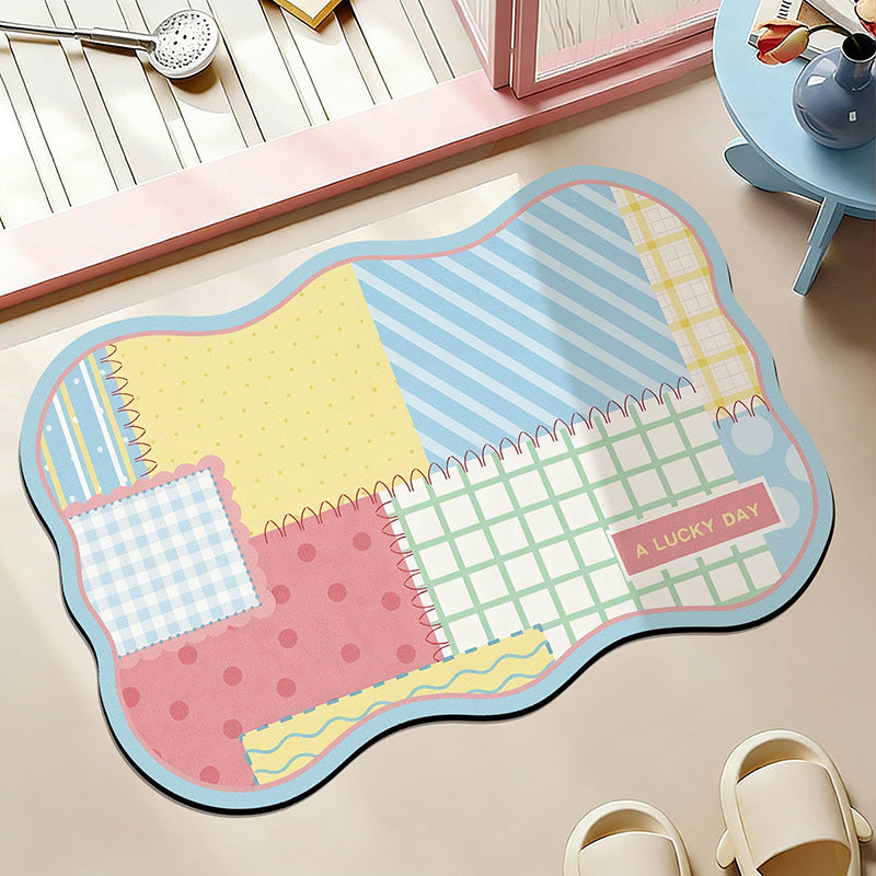 Cute Cartoon Dog Shaped Bath Mat