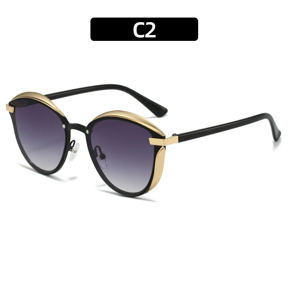 Women's sunglasses with luxurious metal frame and harmonious contour Stornfield