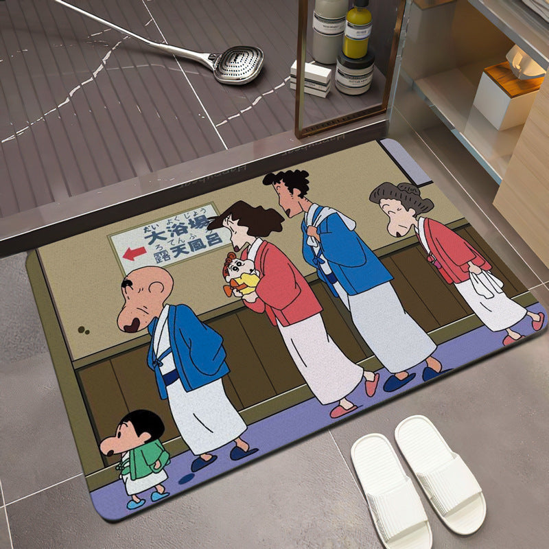 Cartoon Character Floor Mat