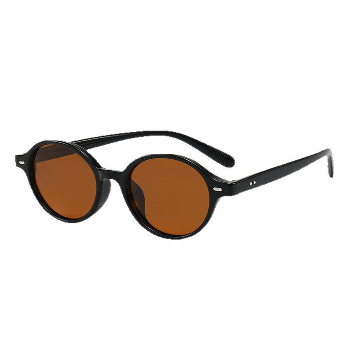 Ladies fashionable sunglasses in classic round design Stornfield