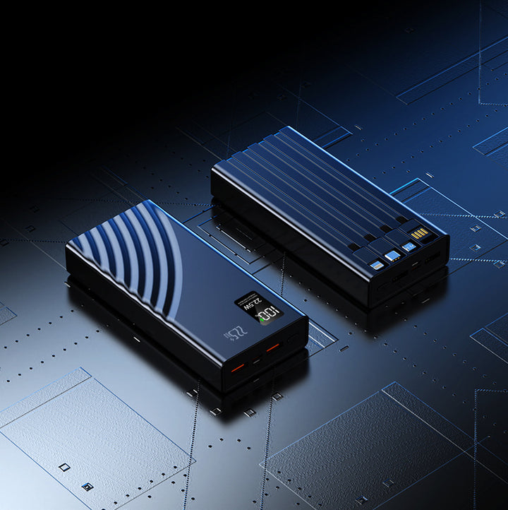 High-performance power bank with multifunctional connection options Stornfield
