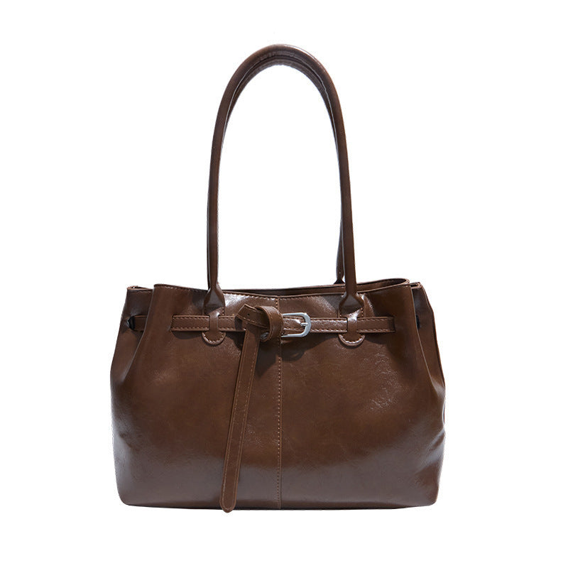 Elegant Leather Tote Bag