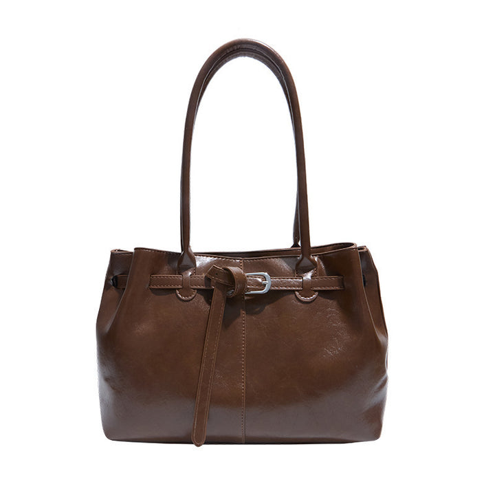 Elegant Leather Tote Bag