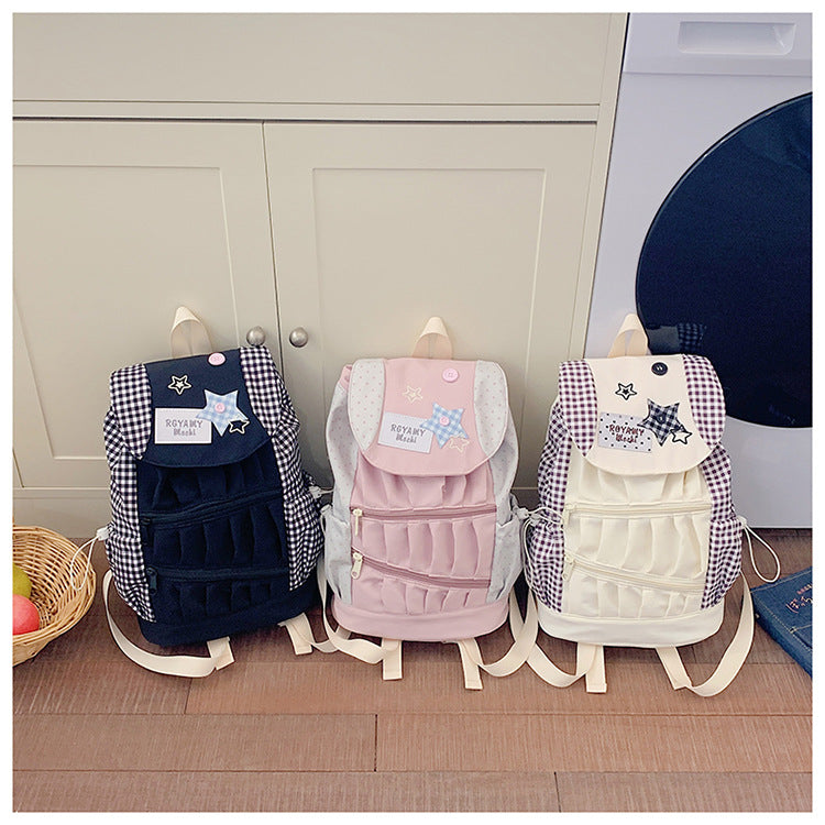 Playful Graphic Print Backpack Stornfield