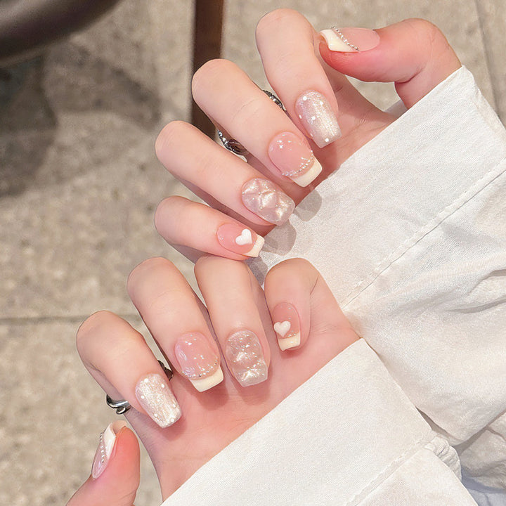 Decorative Glittery Press-On Nail Tips Stornfield