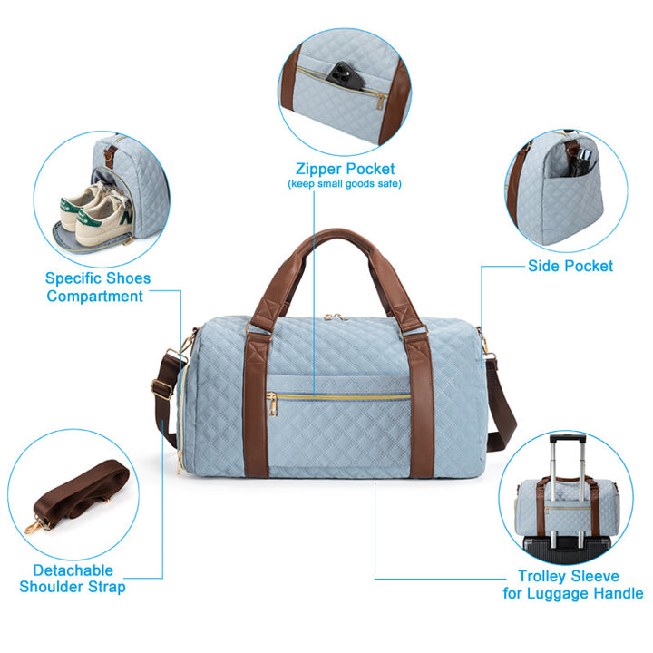 Quilted Weekender Bag Stornfield