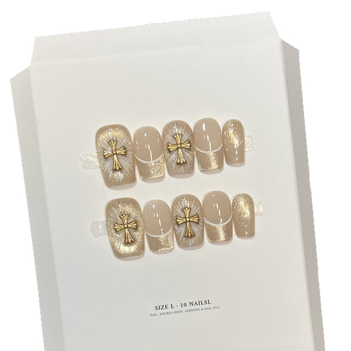 Elegant Adhesive Nail Art Set Stornfield