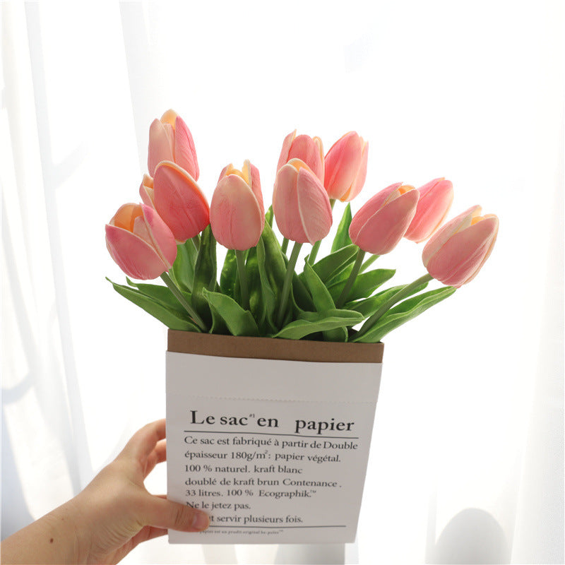 Artificial Decorative Tulip Bouquet