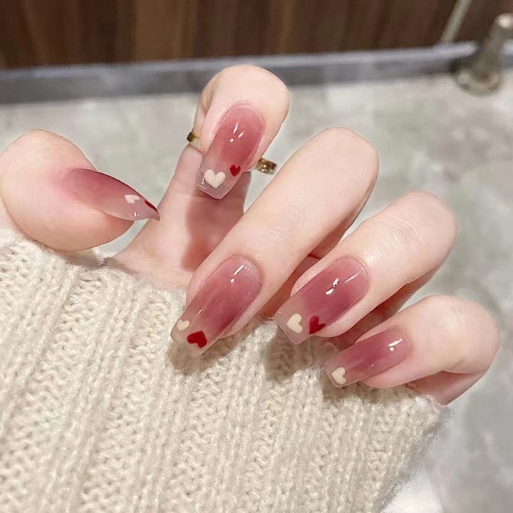 Premium Glitter Ombre Press-On Nail Set Stornfield