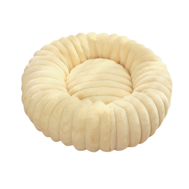 Women Round Cuddle Bed with High Edges Stornfield