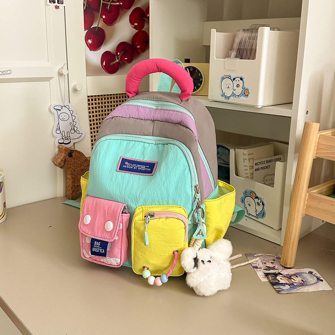 Colorful Multi-Pocket Backpack Stornfield