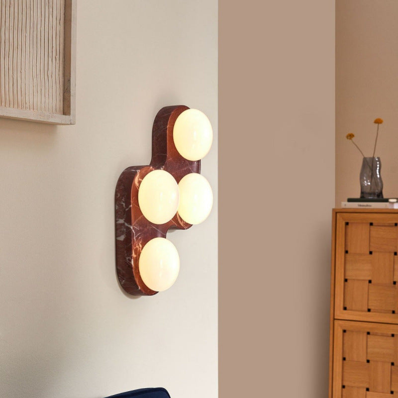 Marble-Base Table Lamp