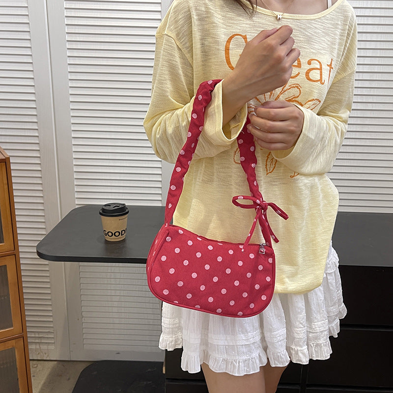 Polka Dot Mini Handbag