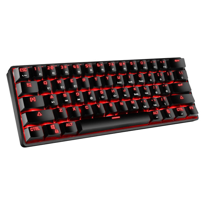 Compact Mechanical Gaming Keyboard with Backlit Keys Stornfield