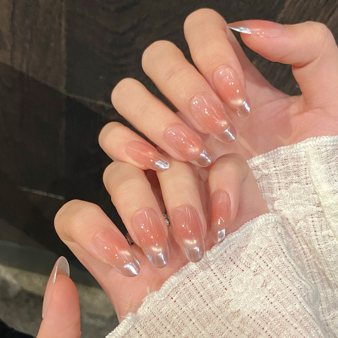 Ombre Glossy Press-On Nail Set  1791773861