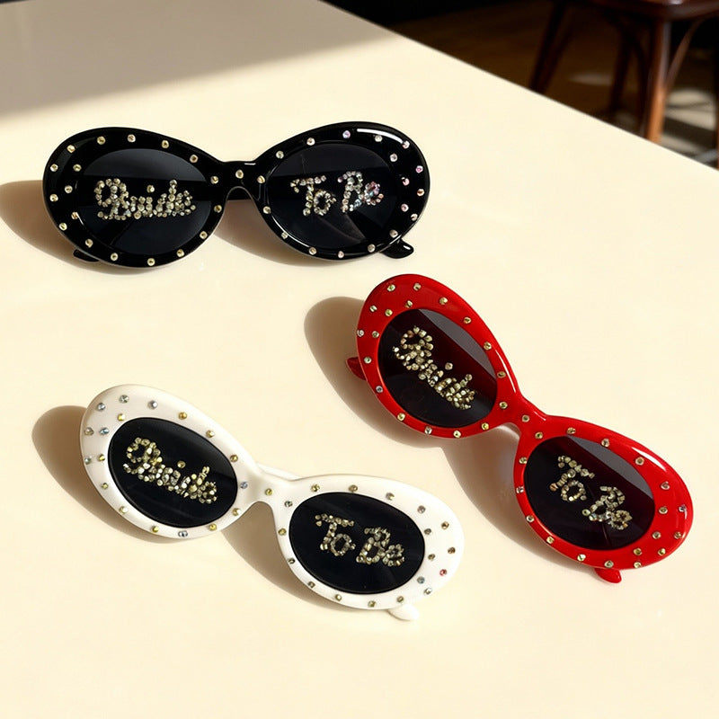 Rhinestone-Embellished Bridal Sunglasses Stornfield