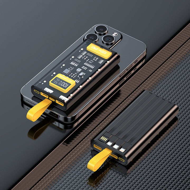 Portable power bank with powerful fast charging technology and intelligent battery level display Stornfield