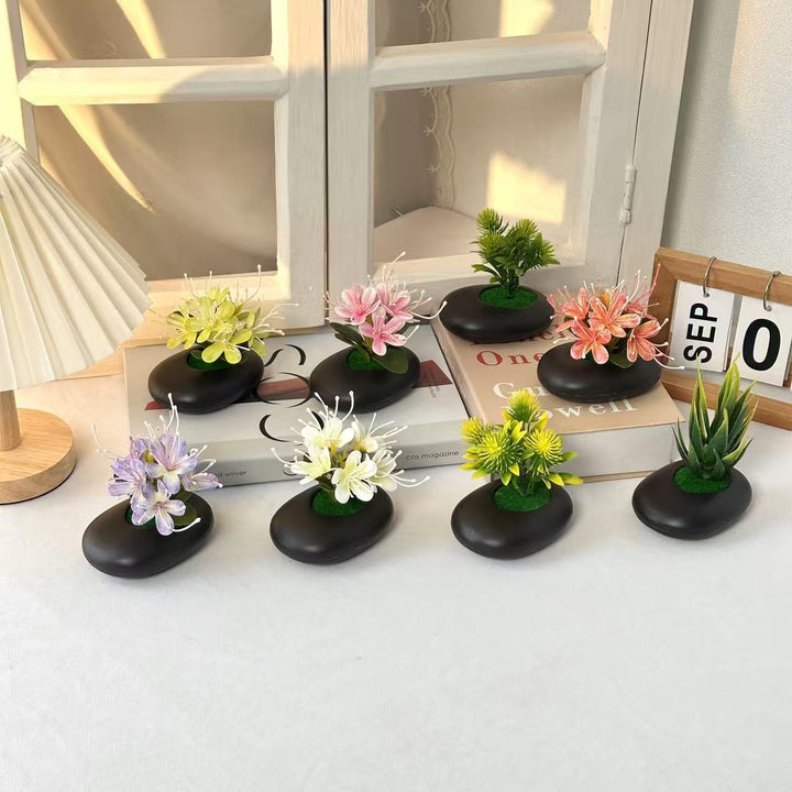 Decorative Floral Sculpture for Indoor Home Display