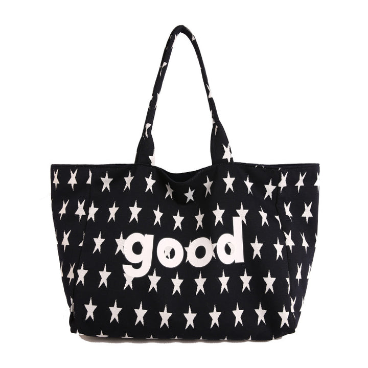 WoCasual Graphic Print Tote Bag Stornfield