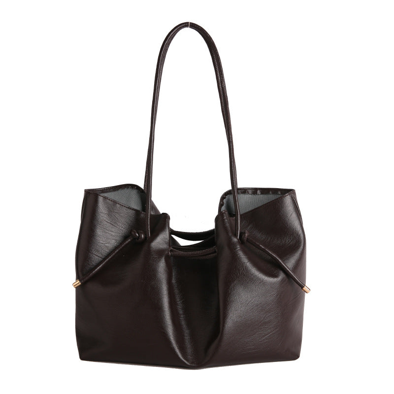 Stylish Soft Leather Tote