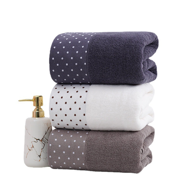 High-Quality Bath Towel with Elegant Border Stornfield