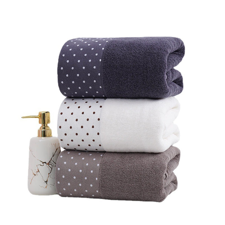 High-Quality Bath Towel with Elegant Border Stornfield