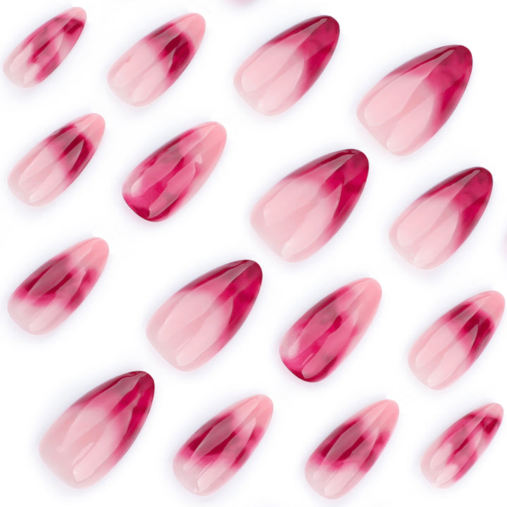 Artistic stiletto nails with glamorous gradient Stornfield