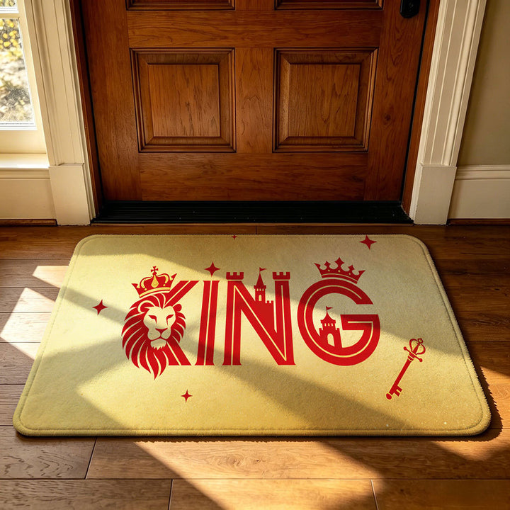 Tropical-Themed Decorative Doormat