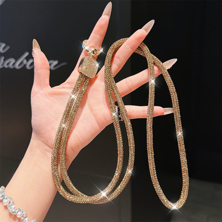 Rhinestone-Embellished Eyewear Lanyard Stornfield