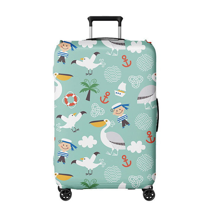 Unisex Hard-shell suitcase with cheerful pirate motif Stornfield