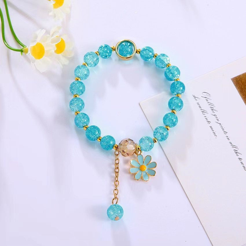 Elegant bracelet with flower pendant Stornfield