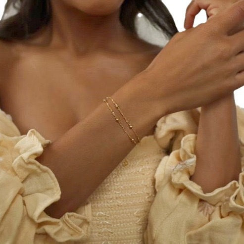 Delicate Silver Chain Bracelet Stornfield