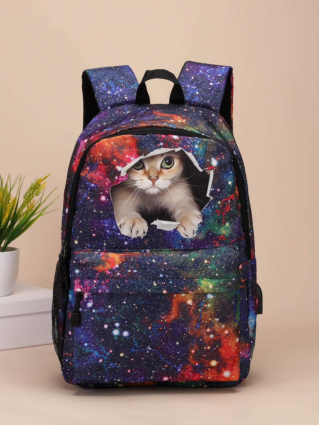 Cat-Themed Adventure Backpack Stornfield