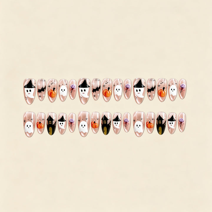 Creative Halloween Art Nail Set Stornfield