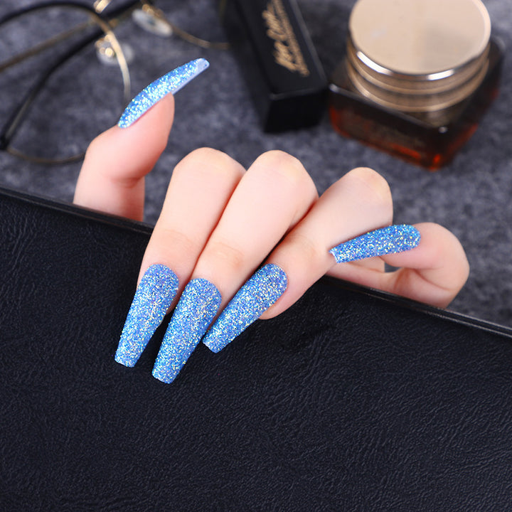 High-quality artificial nails with glitter effects Stornfield