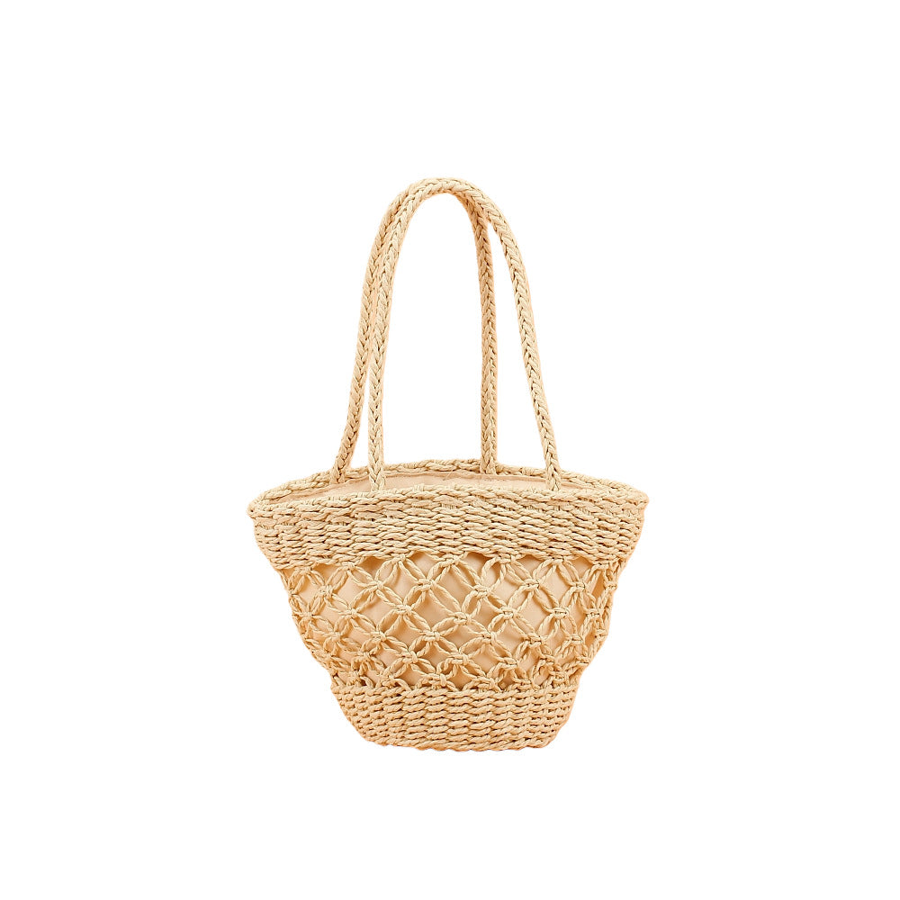 Handwoven basket bag with rustic design Stornfield