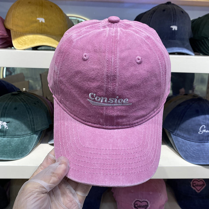 Men's Distressed Adjustable Denim Baseball Cap Stornfield