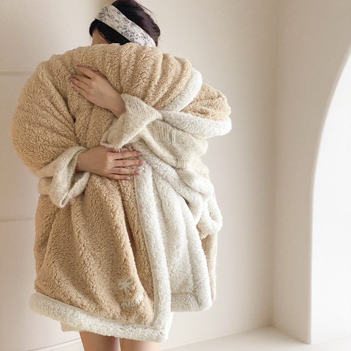 Oversized Sherpa Teddy Hooded Coat