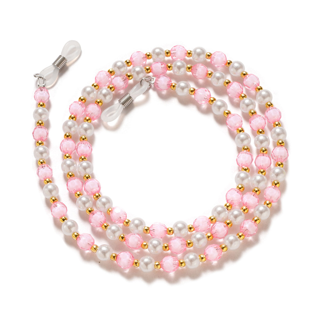 Elegant Pearl and Crystal Eyewear Chain Stornfield