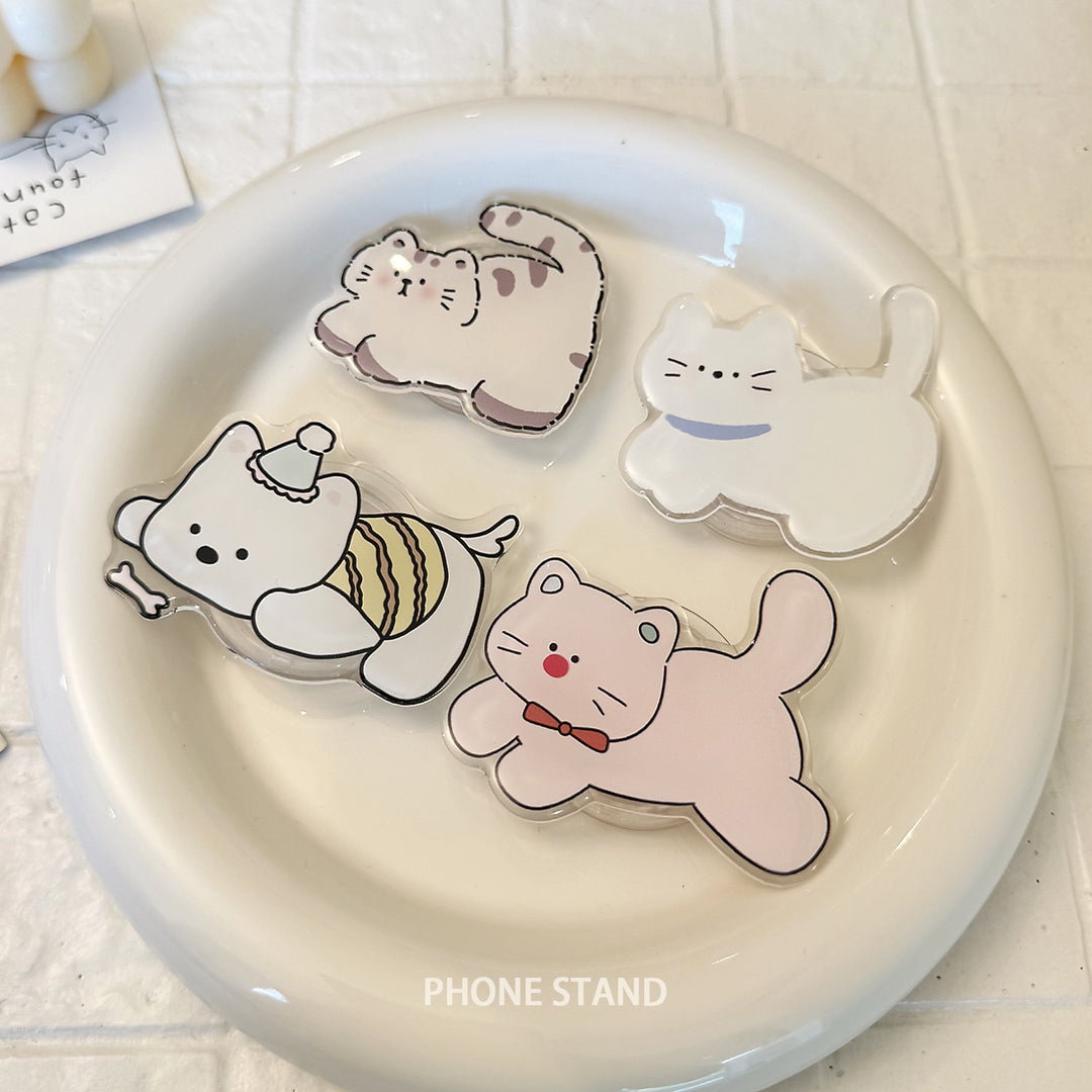Playful Cat Smartphone Holder Stornfield