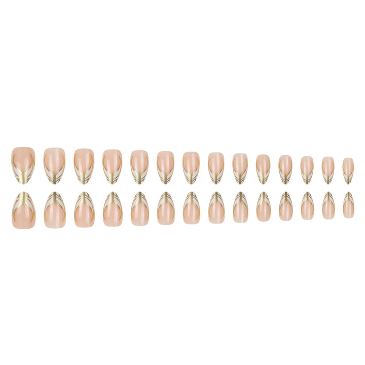 Decorative Stiletto Press-On Nail Art Stornfield