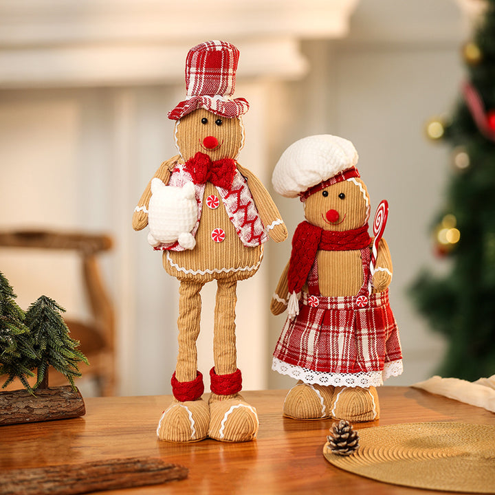 Cute Gingerbread Man Decoration Figure Stornfield
