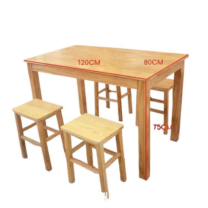 Rustic Dining Table Set Stornfield