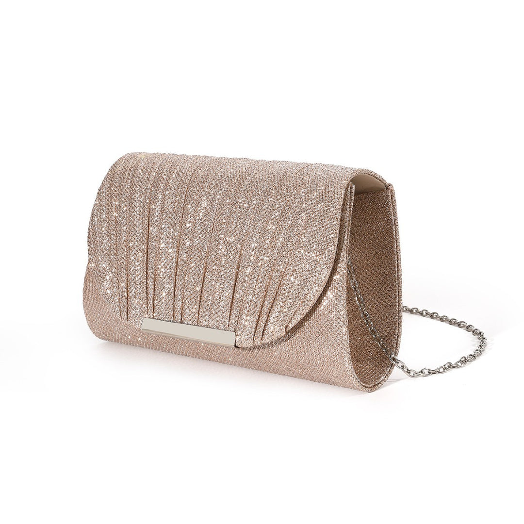 Elegant Pleated Evening Clutch