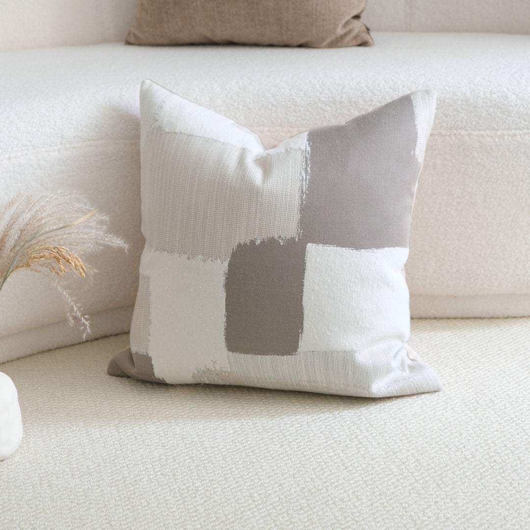 Decorative Geometric Statement Pillow