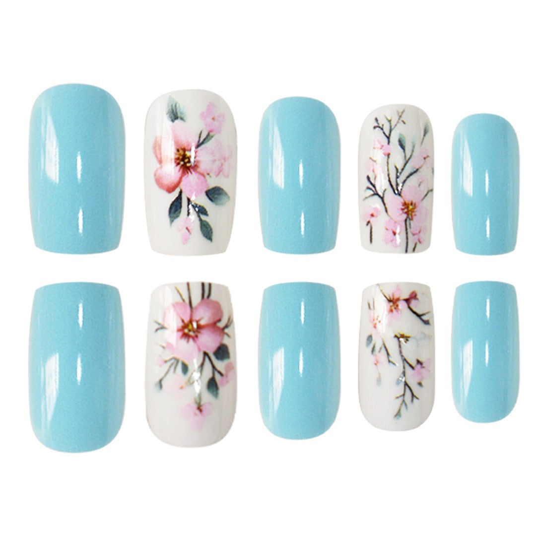 Floral Design Nail Art Extensions Stornfield